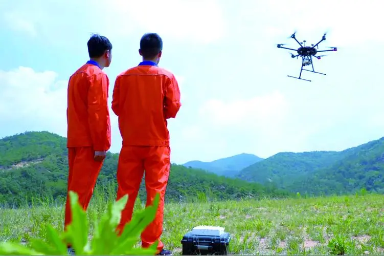 花山无人机倾斜摄影巡检拍摄